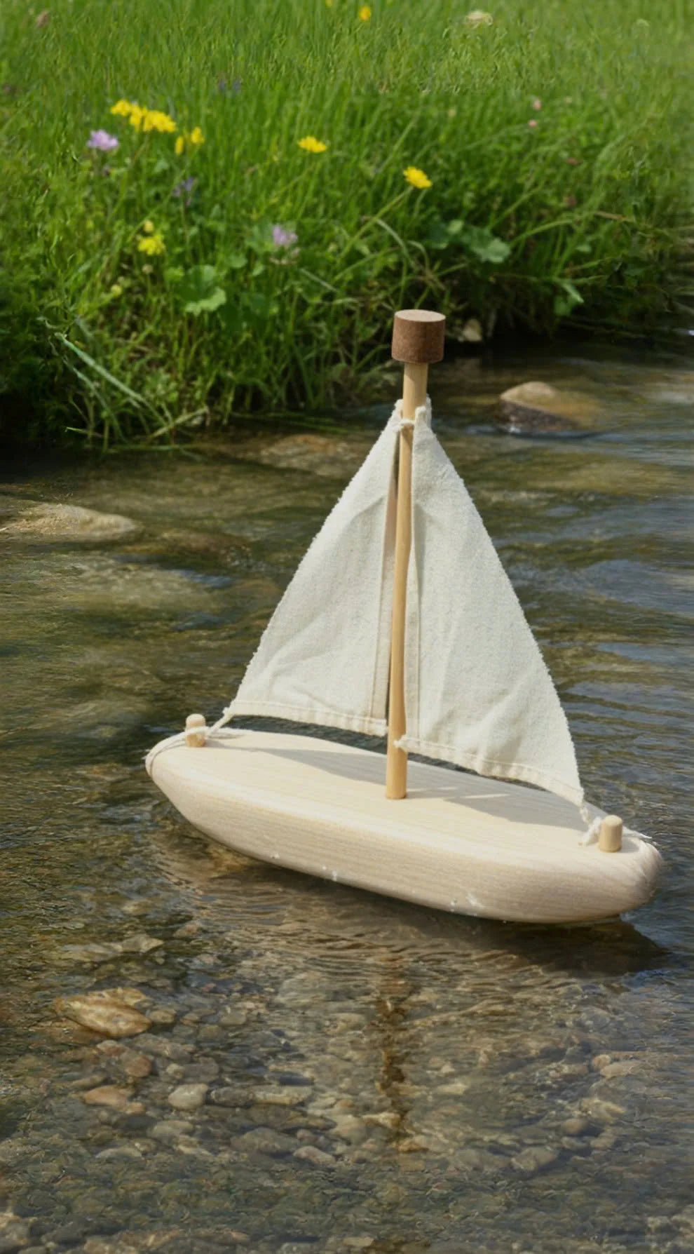 EcoVoyager Recycled Tree Sailing boat