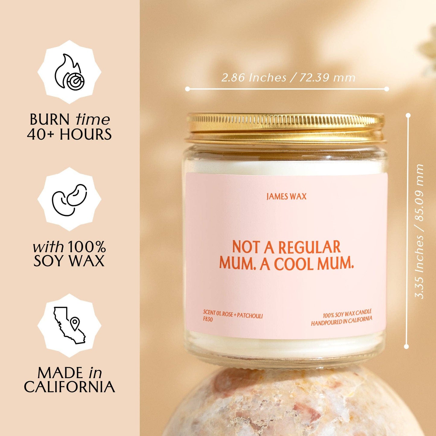 Not A Regular Mum A Cool Mum Candle