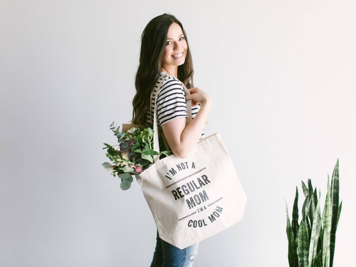 "I'm Not A Regular Mom, I'm A Cool Mom" Tote Bag