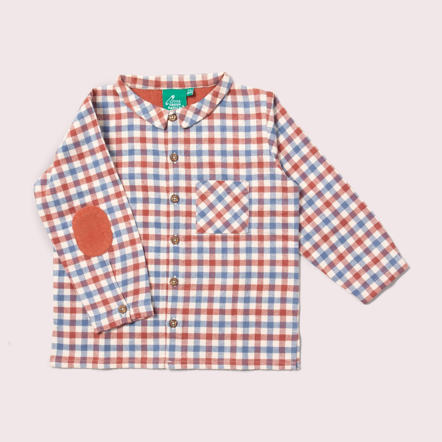 Ginger Check Long Sleeve Shirt