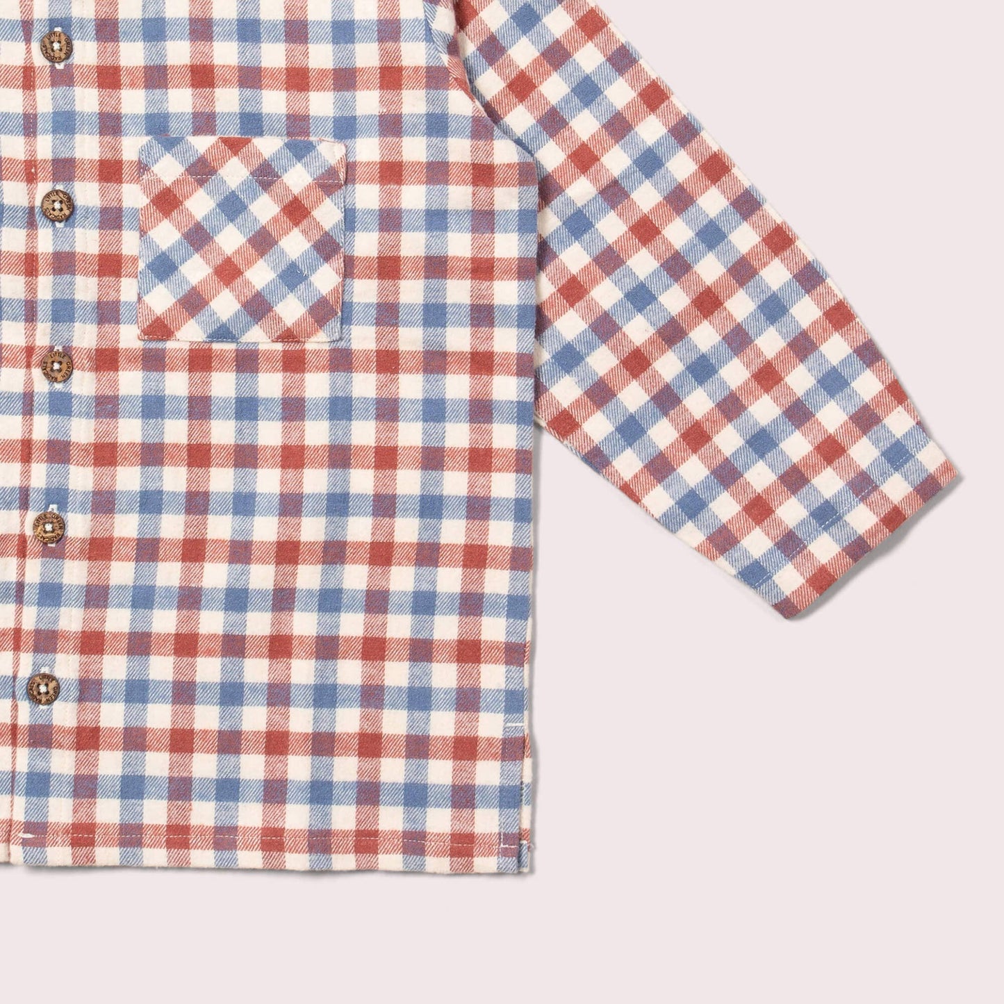 Ginger Check Long Sleeve Shirt