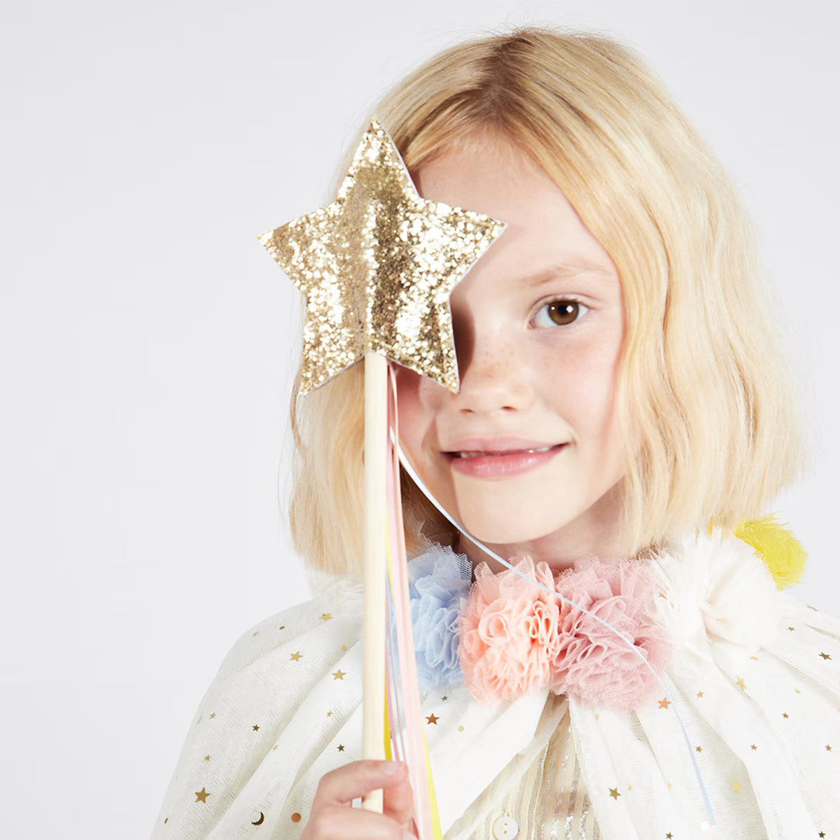 Pom-Pom Collar Cape Costume