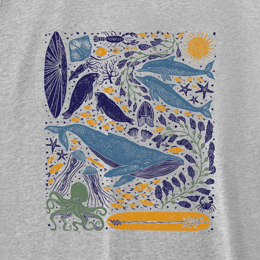 Ocean Commotion Graphic Tee