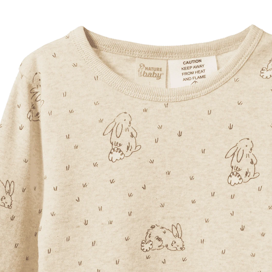 Long Sleeve Bunny PJ Set