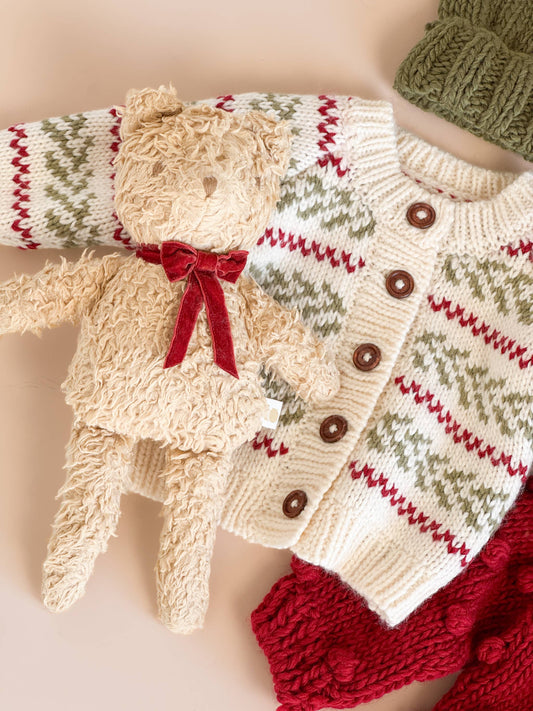 Harper Bear with Velvet Bow