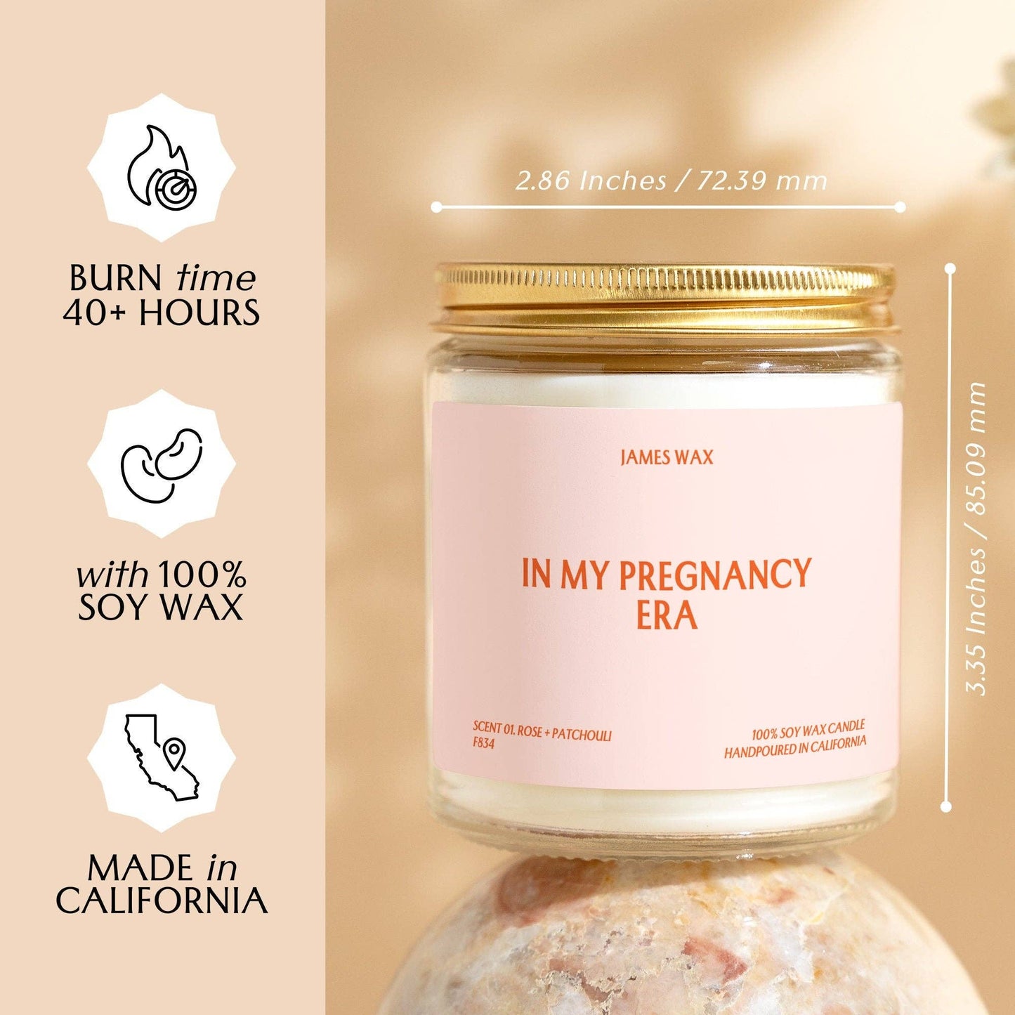 In My Pregnancy Era Candle