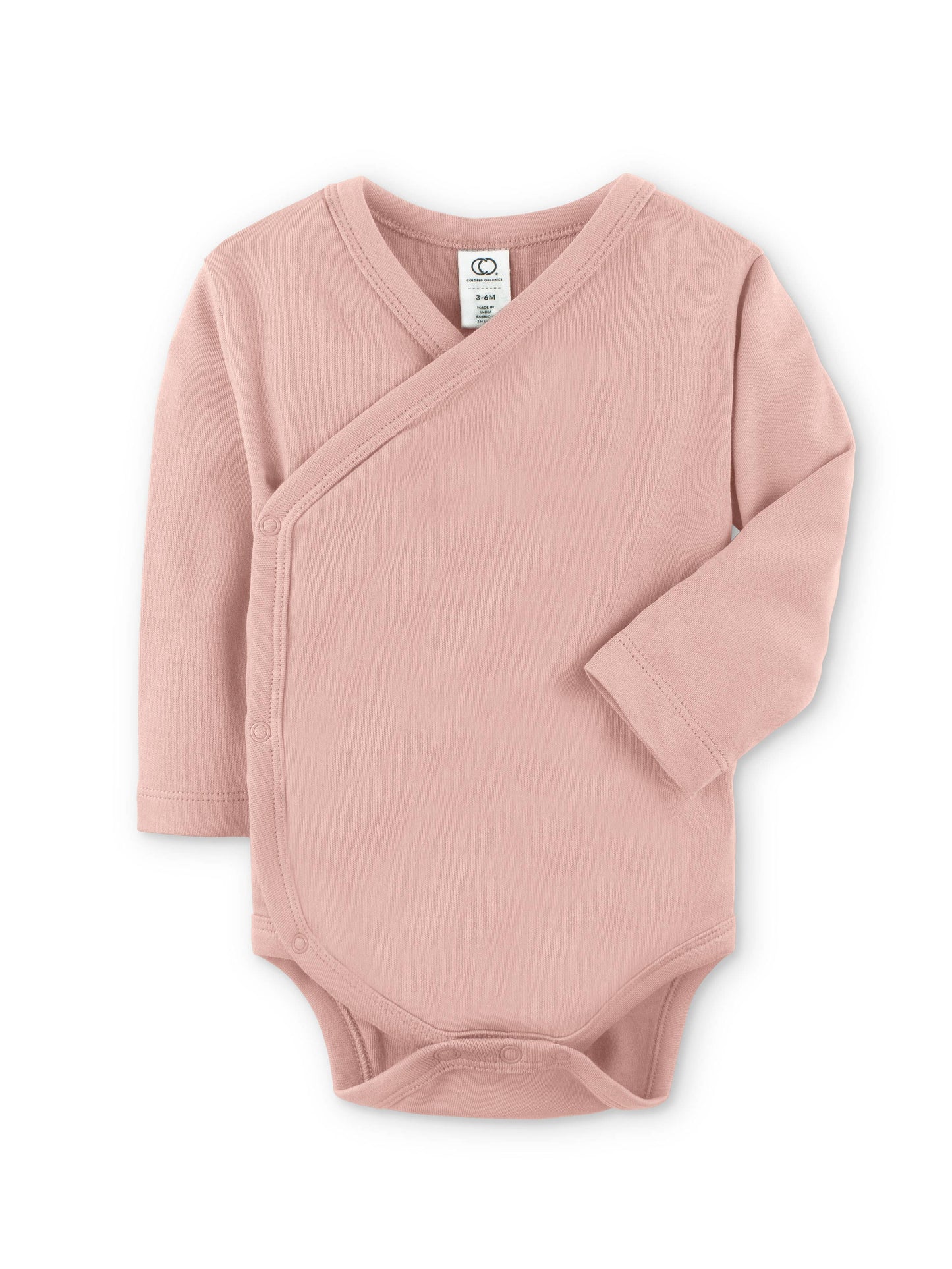 Baby Long Sleeve Classic Kimono Bodysuit