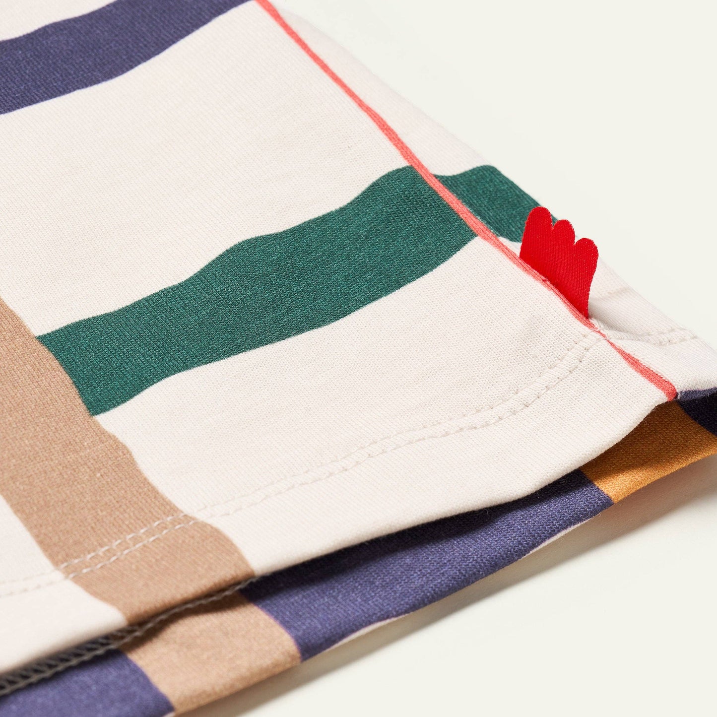 Recycled Cotton Grid T-Shirt