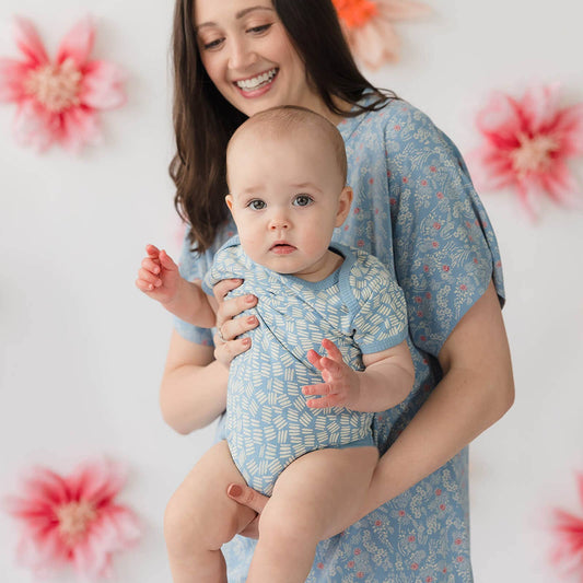 100% Organic Cotton Short Sleeve Onesie