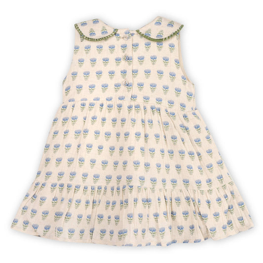 Harper Floral Baby Flare Dress + Bloomer