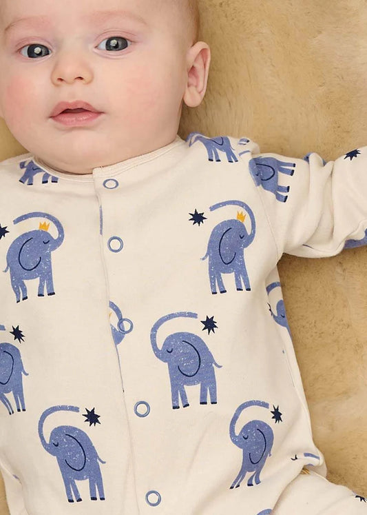 Elephant Convertible Sleepsuit