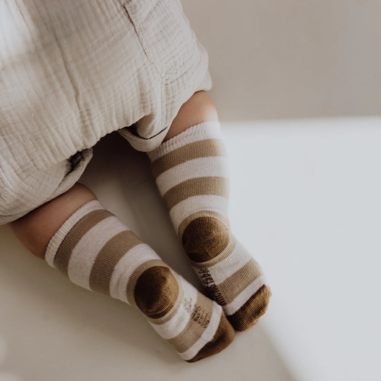 Knee Socks- Pebble Stripe