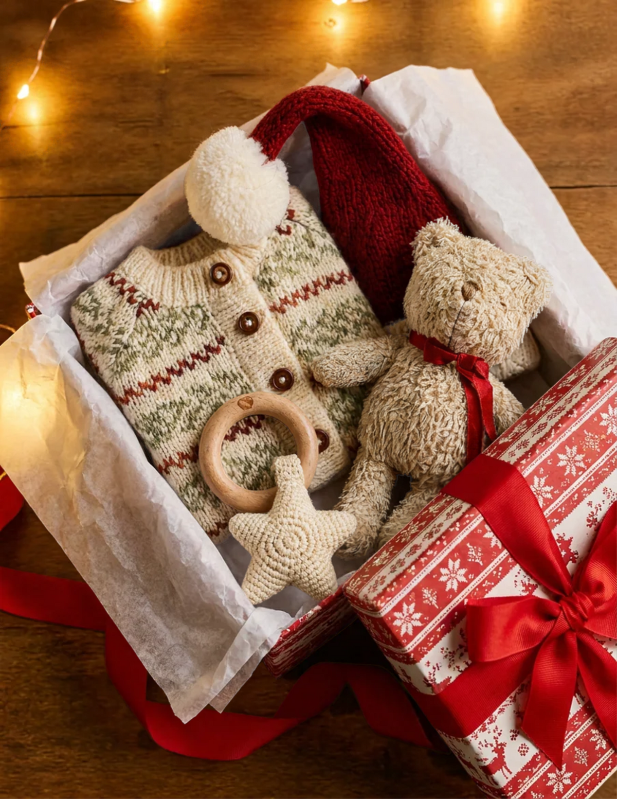 Evergreen Christmas Cardigan