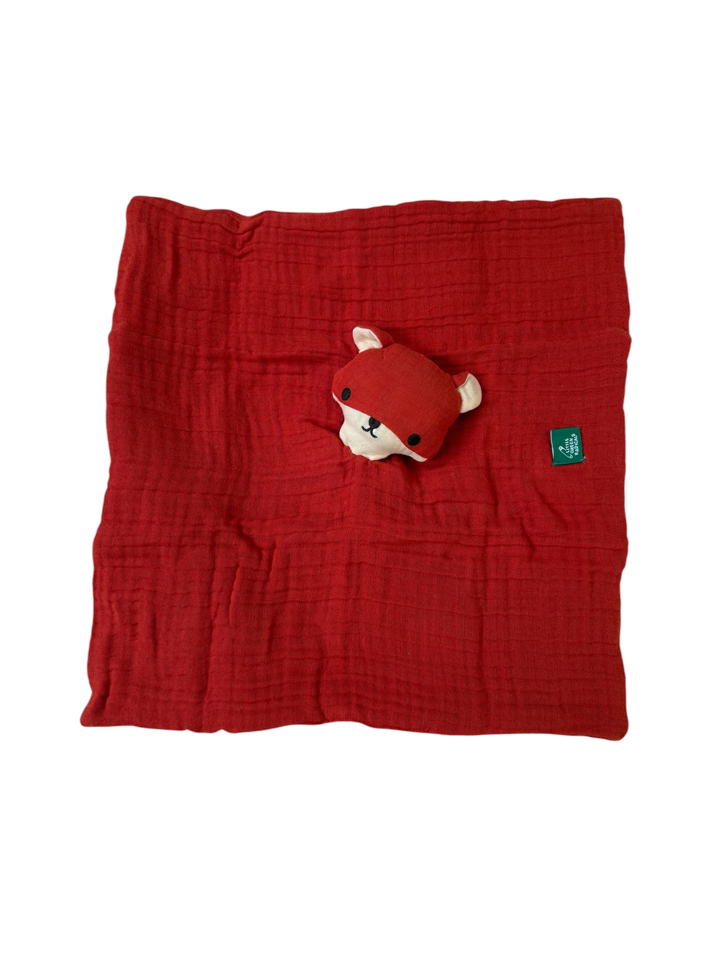 Little Fox Baby Muslin Comforter