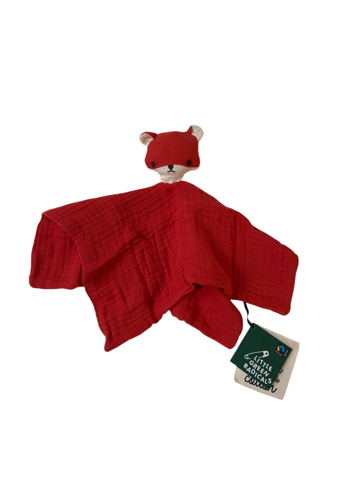 Little Fox Baby Muslin Comforter