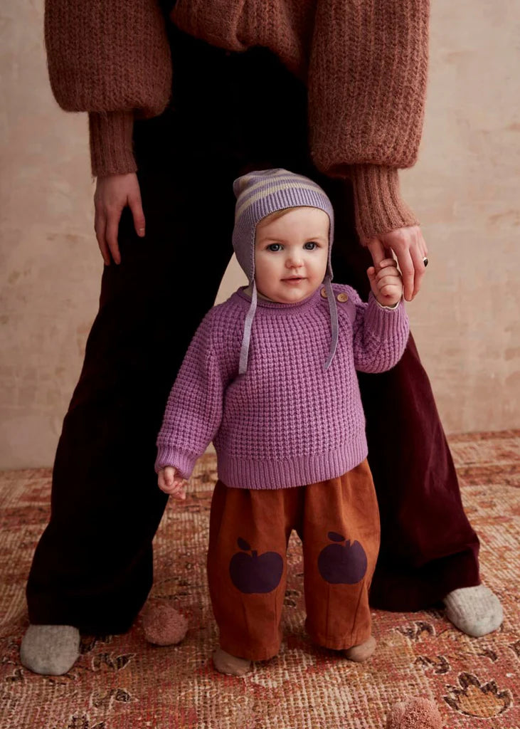 Ziggy APPLE patch Barrel Trousers