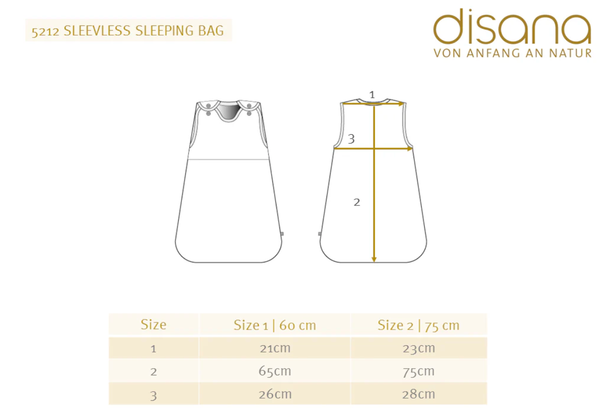 Organic Merino Wool Sleeveless Sleeping Bag