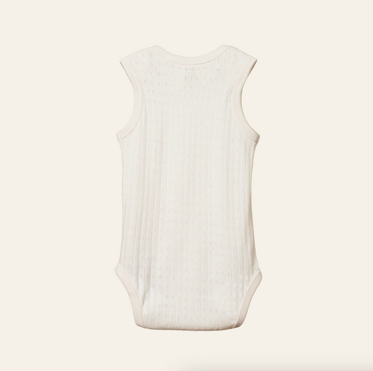 Pointelle Singlet Bodysuit