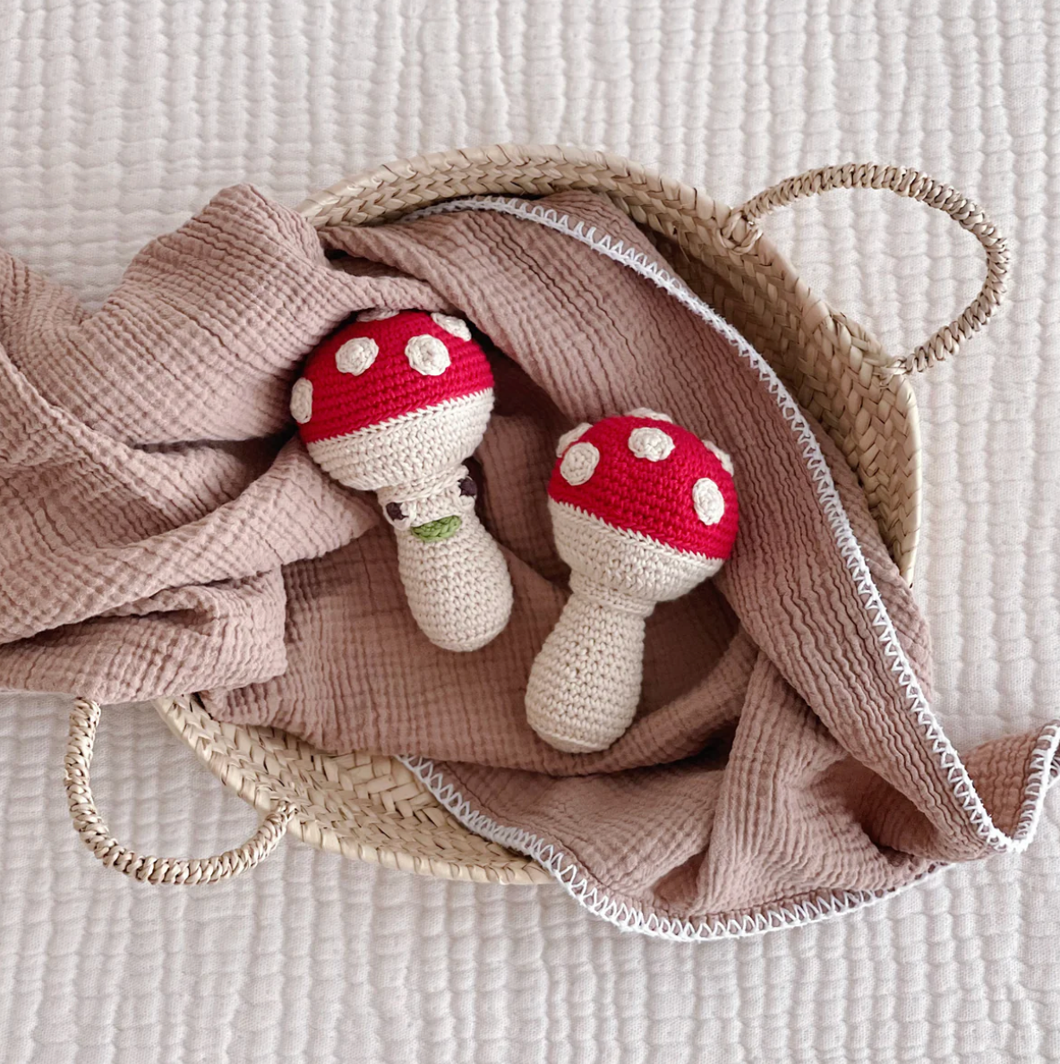 Amanita Mushroom Rattle