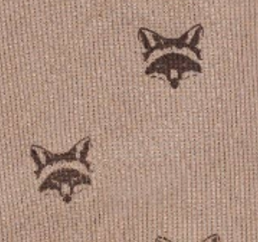 Fox Kimono Knotted Sleep Gown & Hat Set