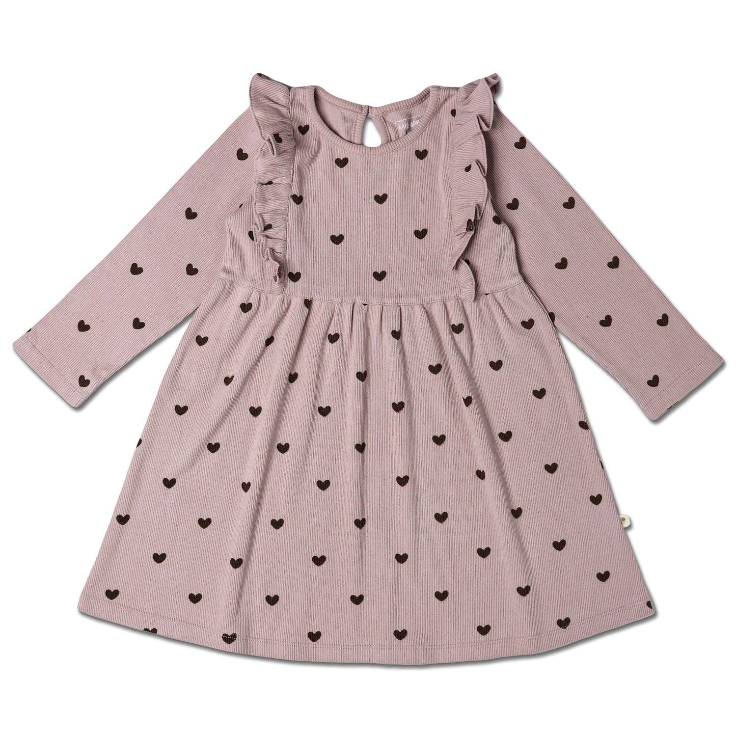 Lovable Hearts Ruffle Dress