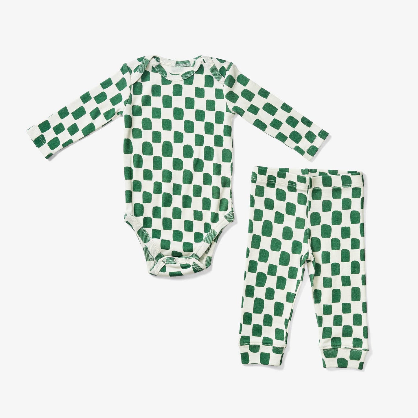 Checker Pant + Onesie Set