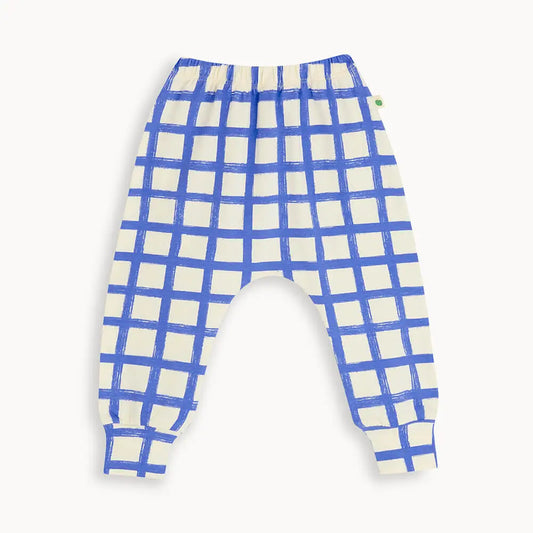 Blue Checker Hareem Pant