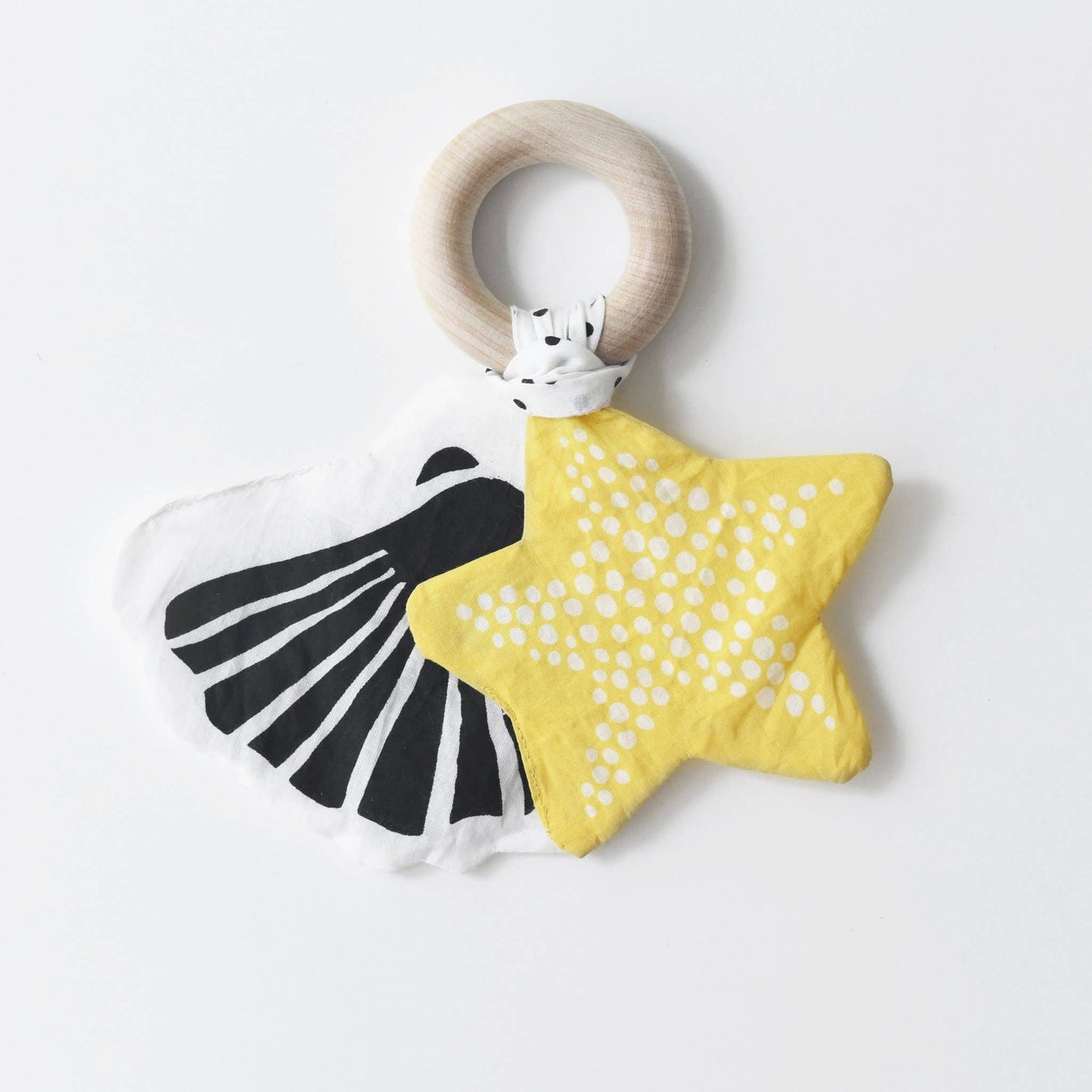 Starfish Crinkle Teether
