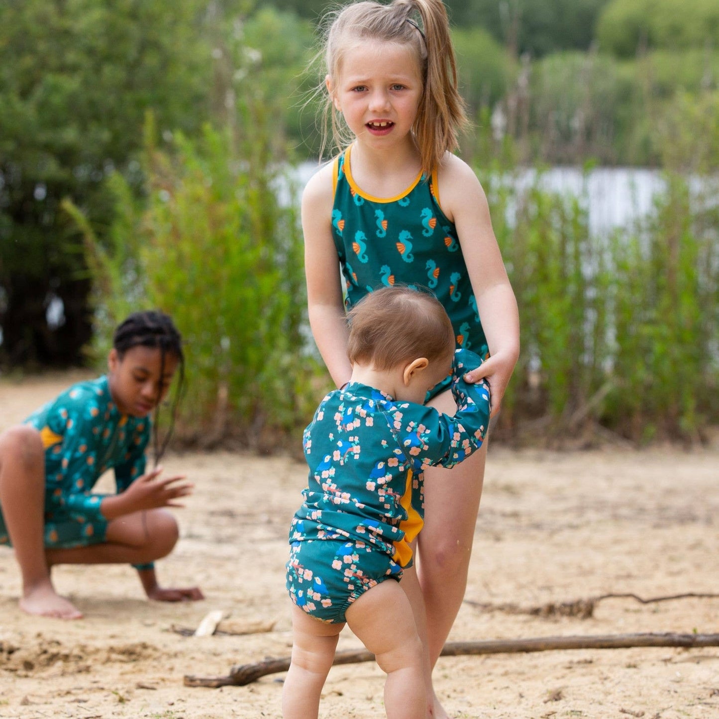 Seahorse Recycled One Piece Swimsuit