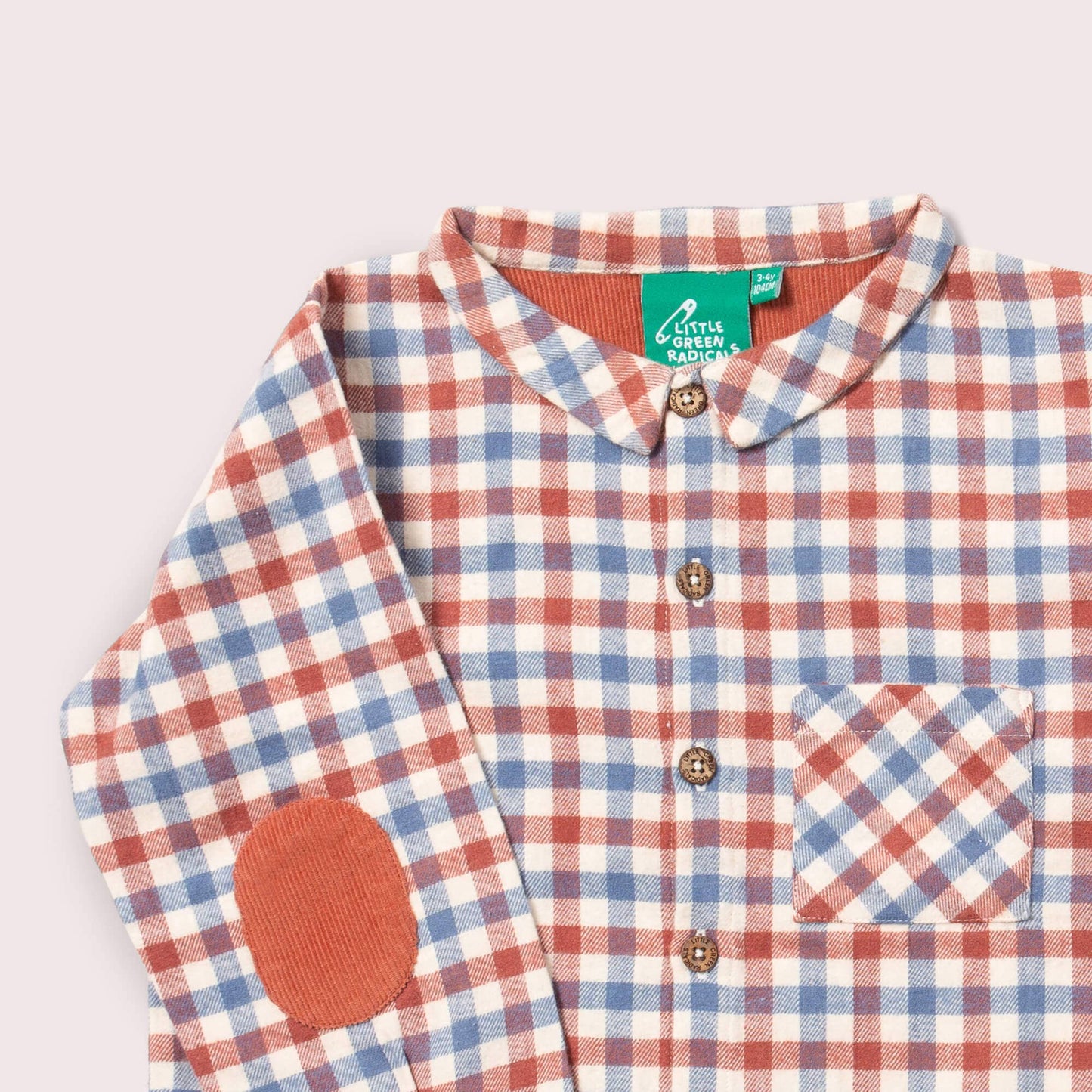 Ginger Check Long Sleeve Shirt