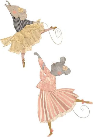 Dancing Mouse- Gold Striped