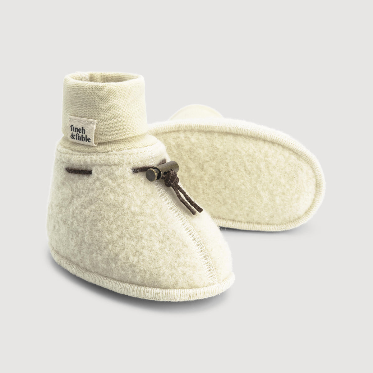 Wool Baby Booties