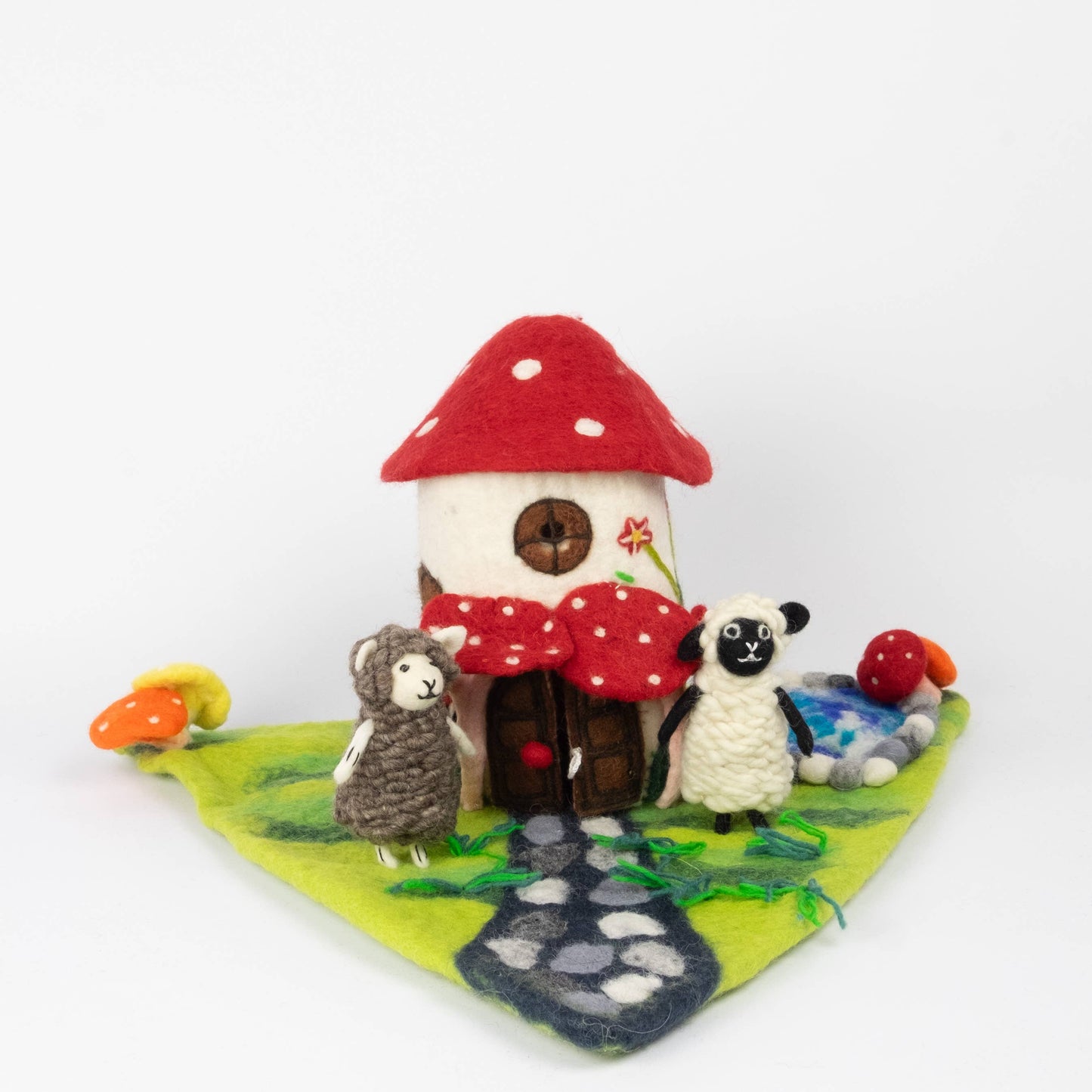 Felt Magic Mushroom House