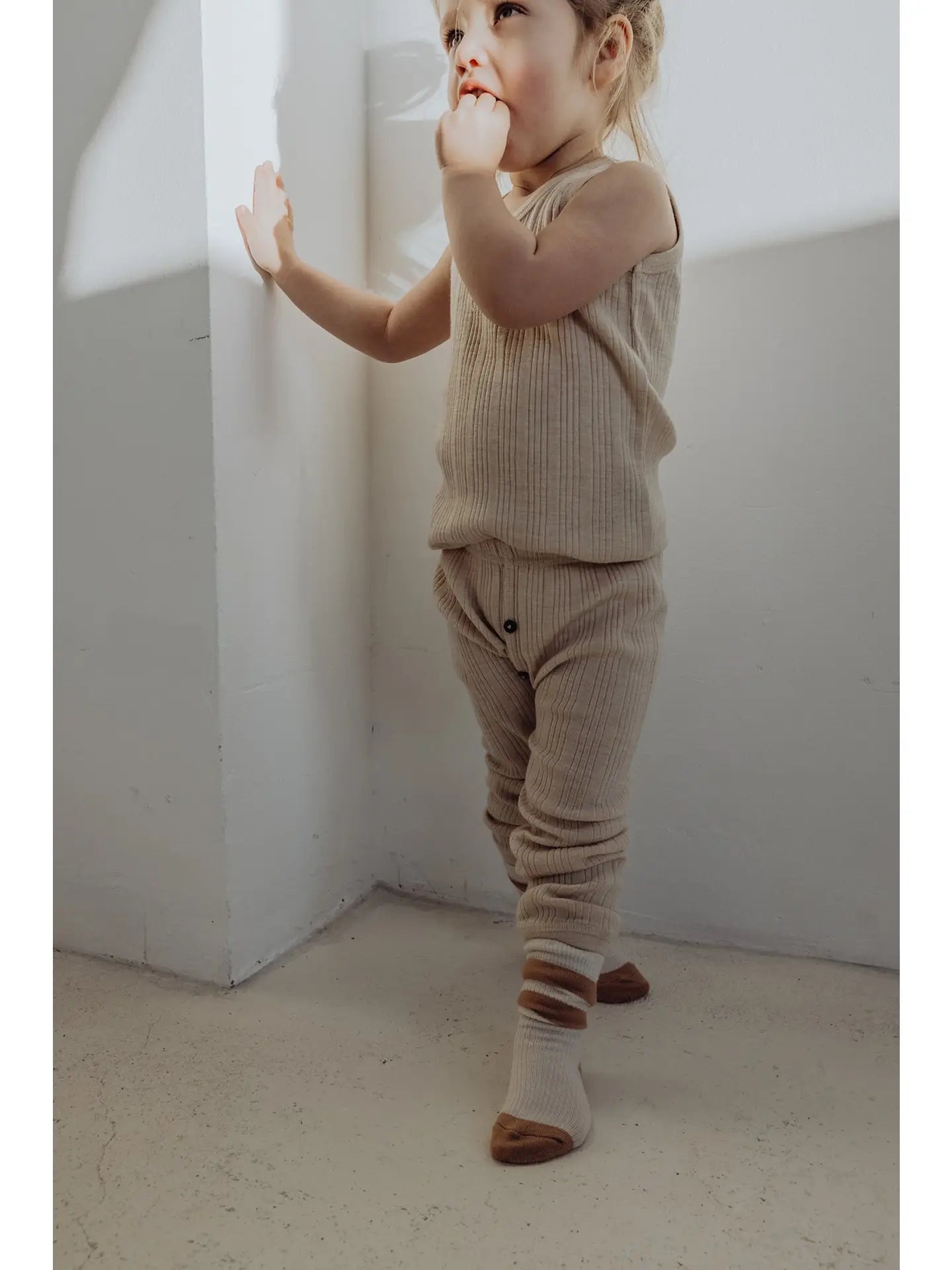 Wool Rib Singlet