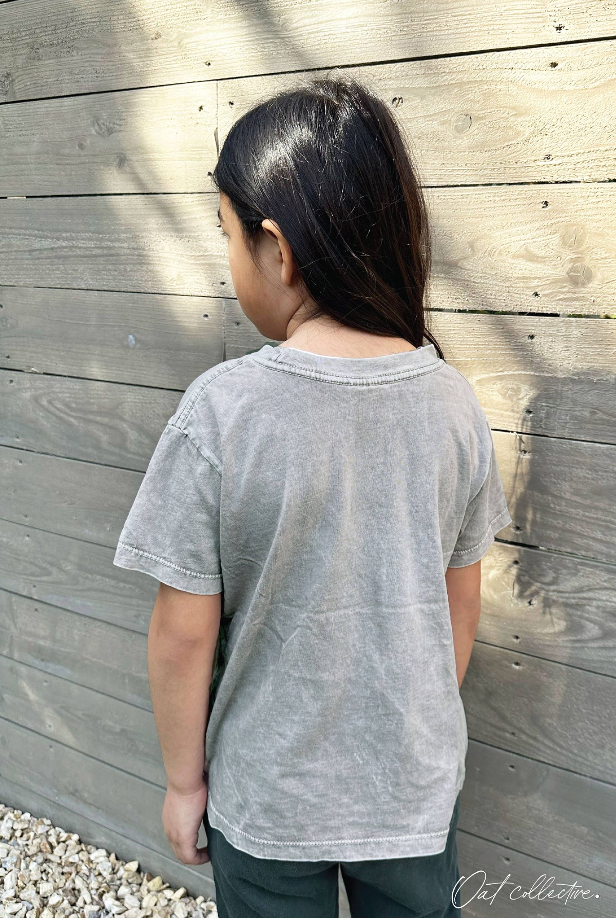 TOUGH LIKE MY MOTHER Toddler Washed Graphic Top