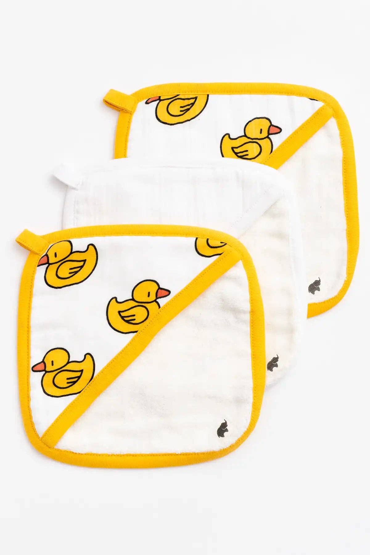 3-Pack Organic Washcloths