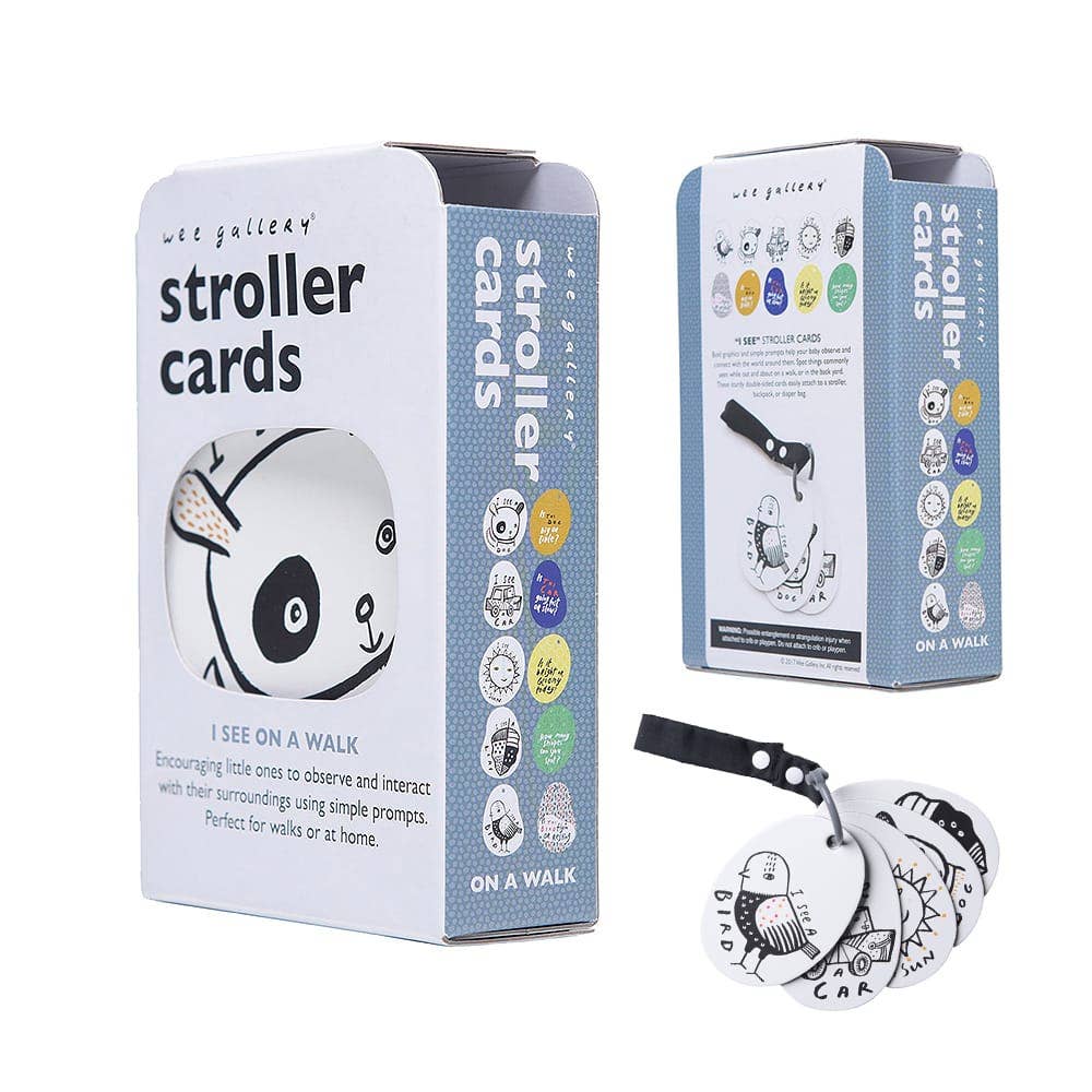 "I See on a Walk" Stroller Cards