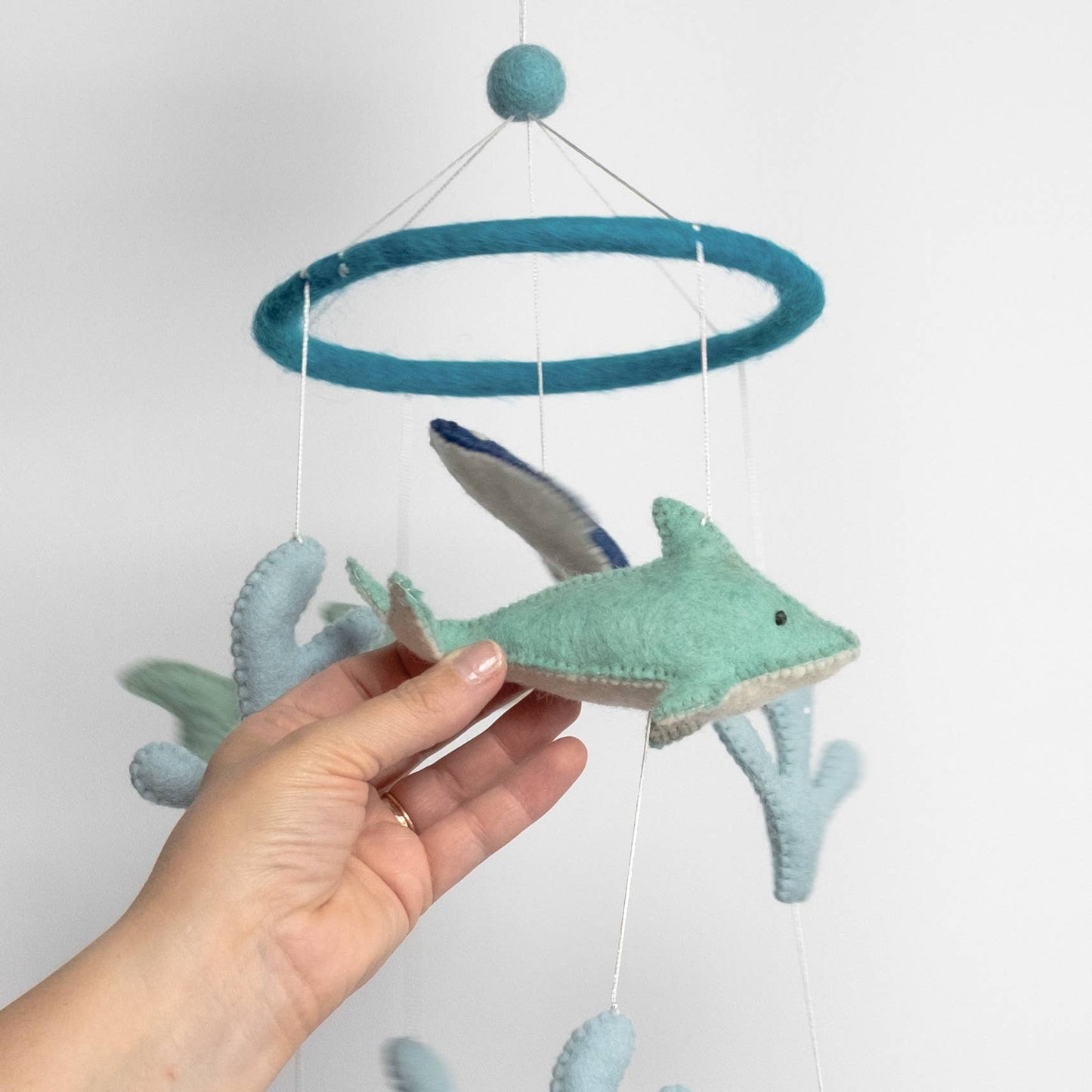 Sea Life Felted Mobile