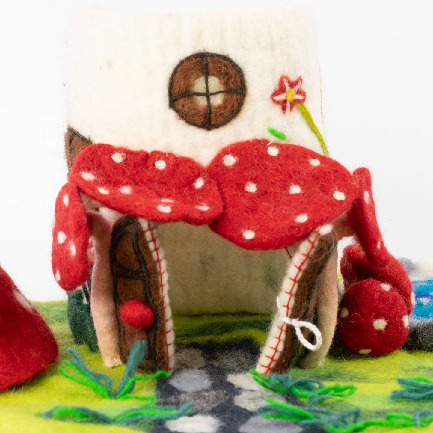 Felt Magic Mushroom House