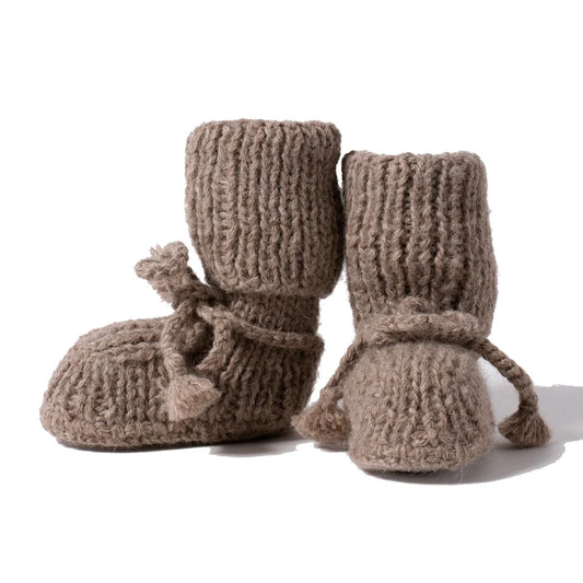 Baby Alpaca Knit Booties