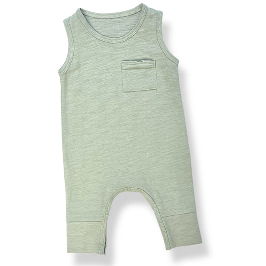 Flamé Sleeveless One Pocket Coverall