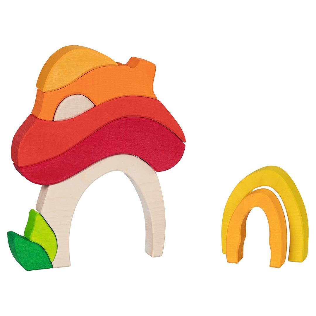 Mushroom House block set