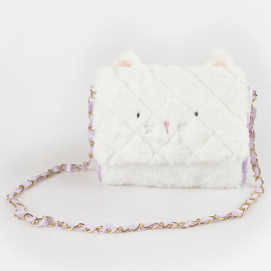 Plush Cat Handbag