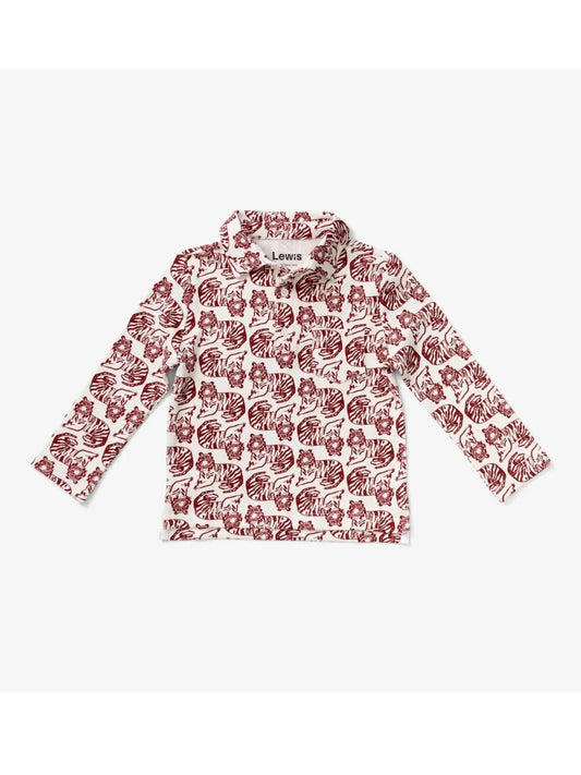 Tiger Collared Shirt