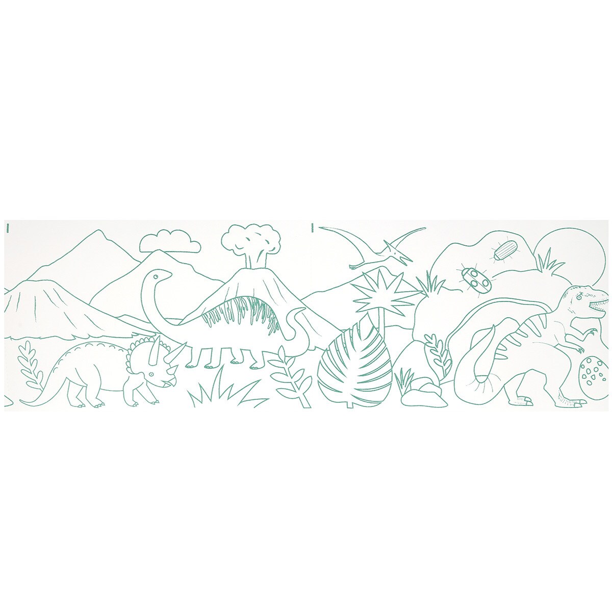 Dinosaur Coloring Roll