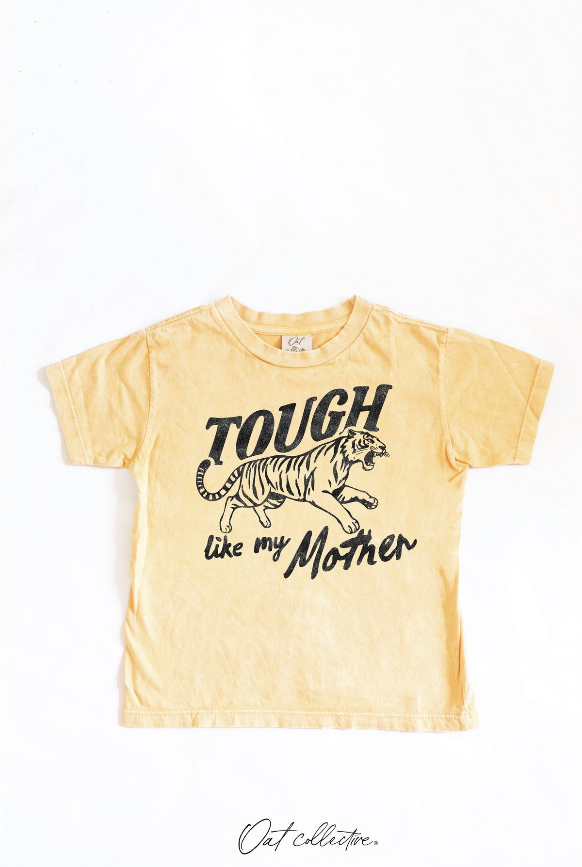 TOUGH LIKE MY MOTHER Toddler Washed Graphic Top