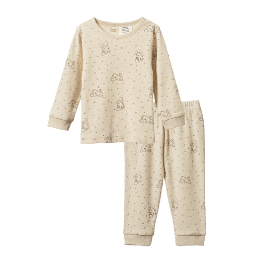 Long Sleeve Bunny PJ Set