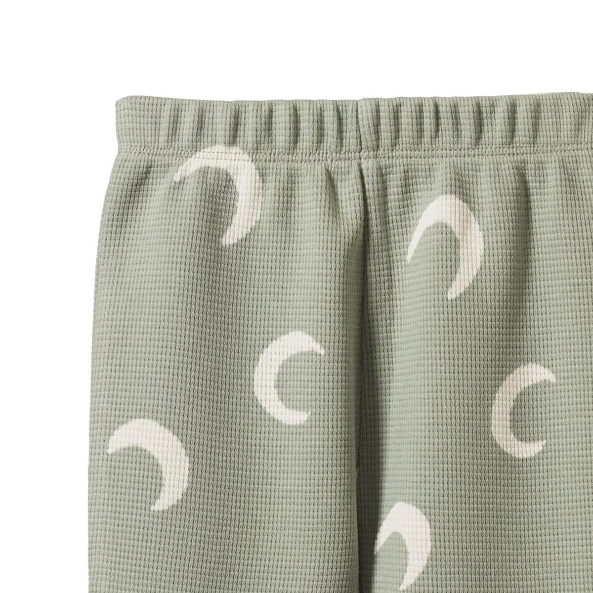 Organic Dreamlands Long Sleeve Waffle Pj Set