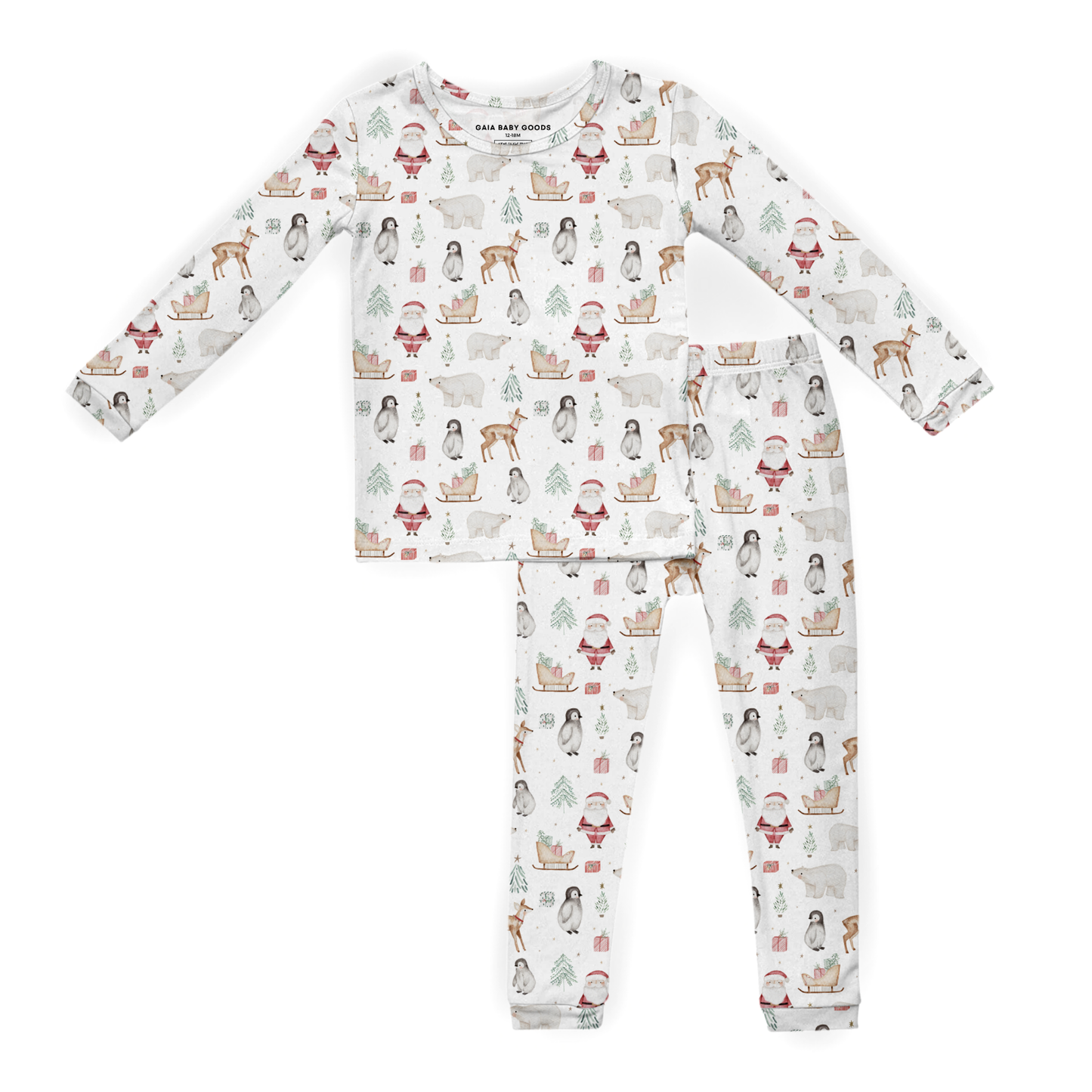 Holiday Santa Pajama Set