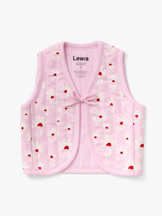 Quilted Tie Vest